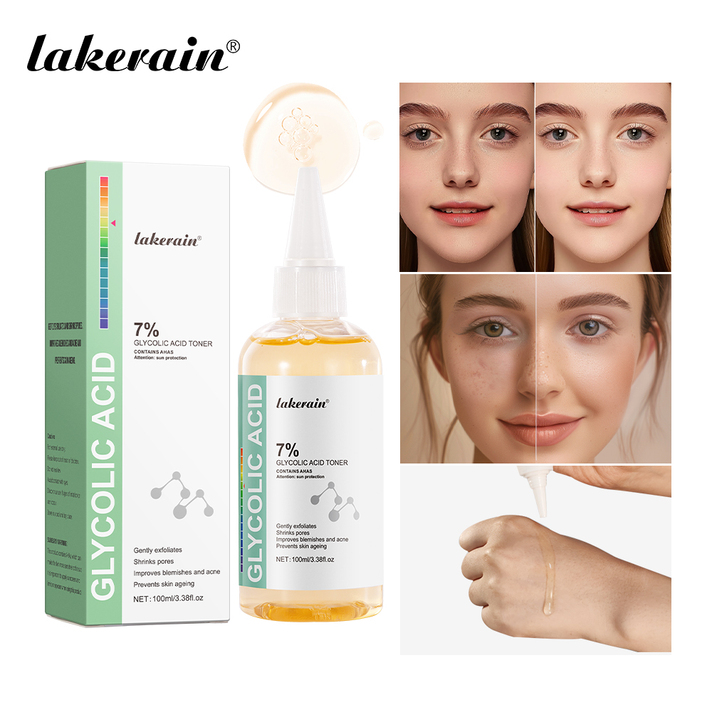 Lactic Acid Toner - Solución tonificadora de ácido glicólico 7%,